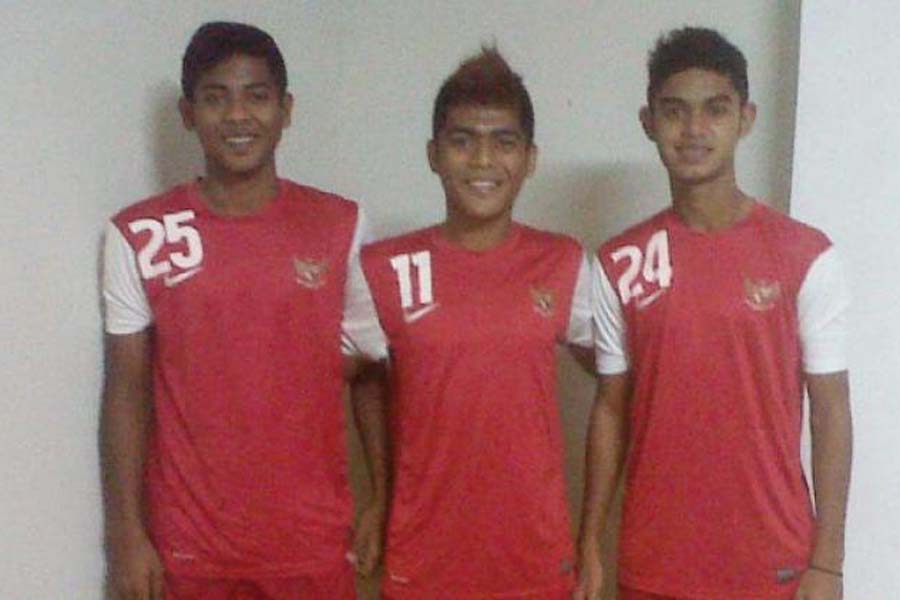 Tiga pemain Timnas U-19 yang bakal diturunkan Indra Sjafri sebagai starter | Foto: serambi indonesia