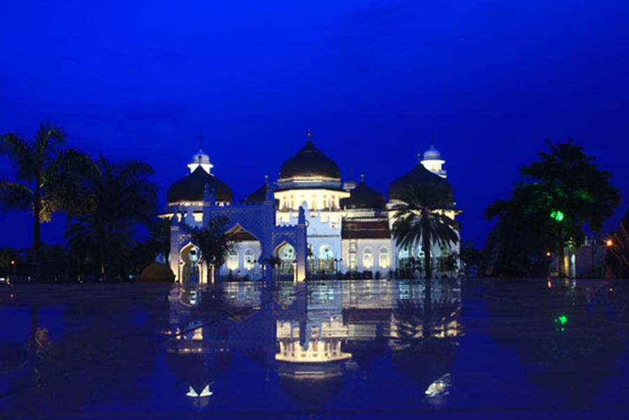 Masjid Raya Baiturrahman. Foto Heri Juanda