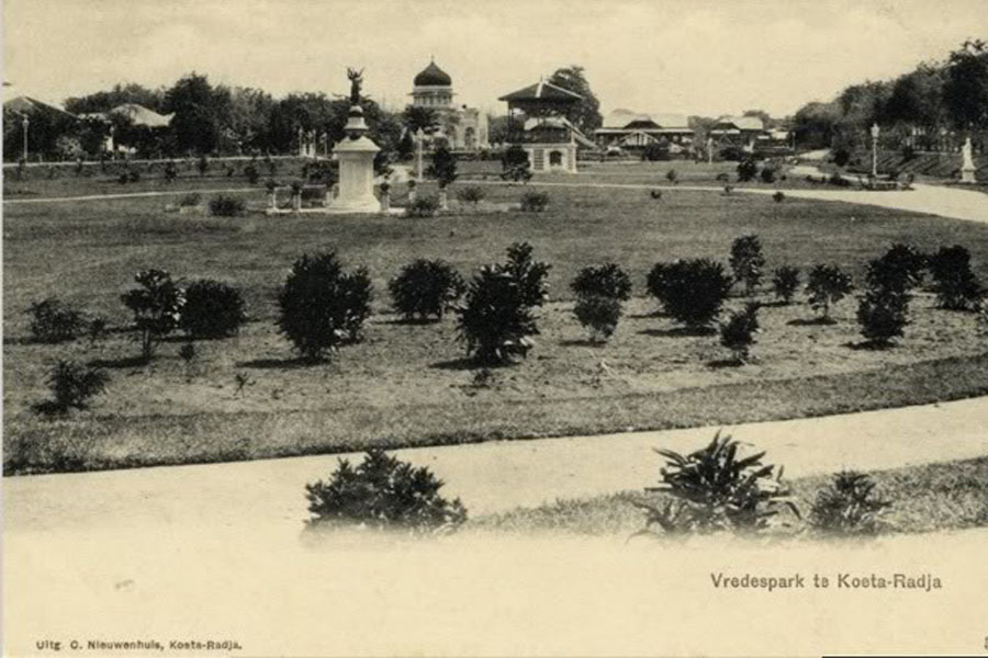 Taman Sari tempo dulu | Foto: Dok Sejarah Belanda