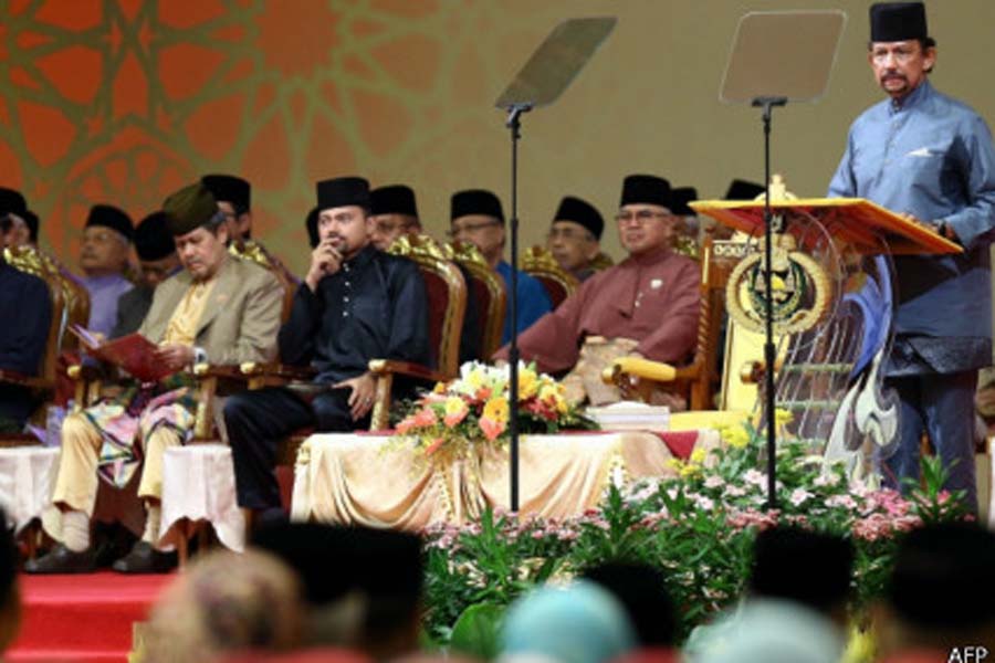 Hari Pertama Brunei Terapkan Hukum Syariah