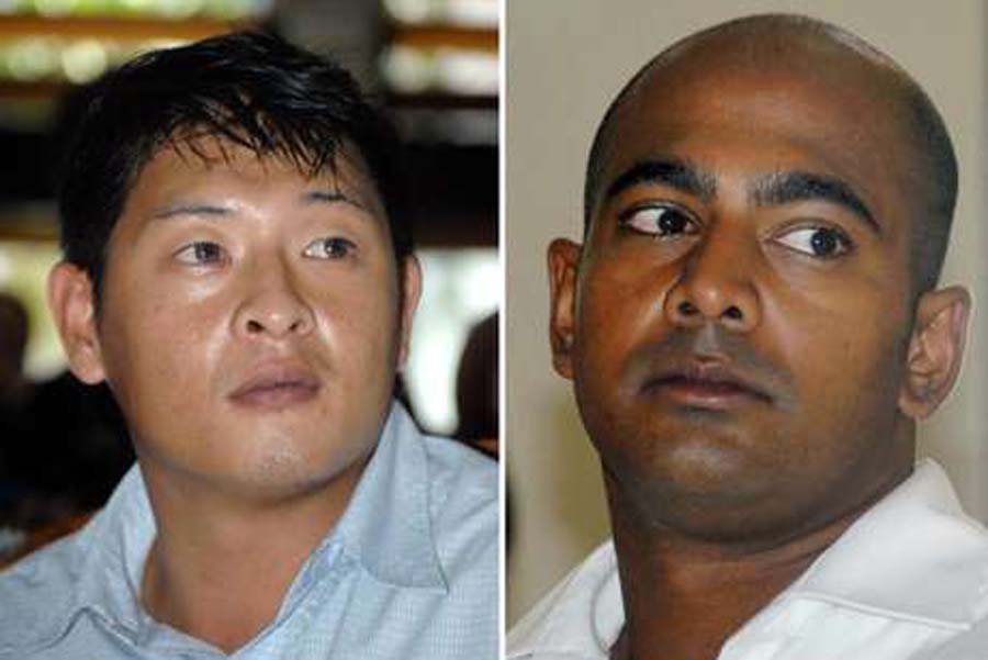 Duo Bali Nine.Foto AFP