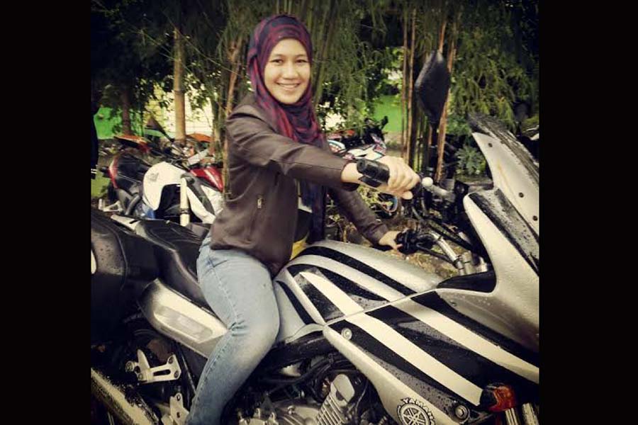 Jalan Panjang Polwan Cantik Asal Kudus Berjilbab di Aceh