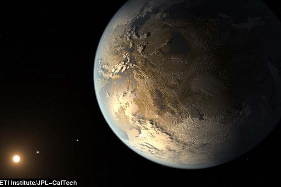 Planet Kepler 186f | Foto: DailyMail